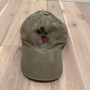 Disney Parks Mickey Mouse khaki baseball cap